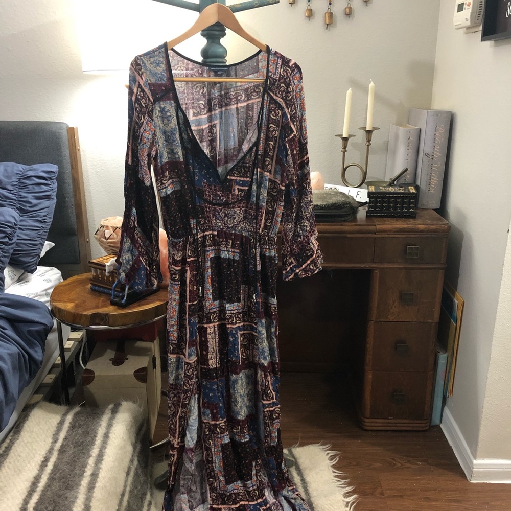 American Eagle Boho Maxi Dress
